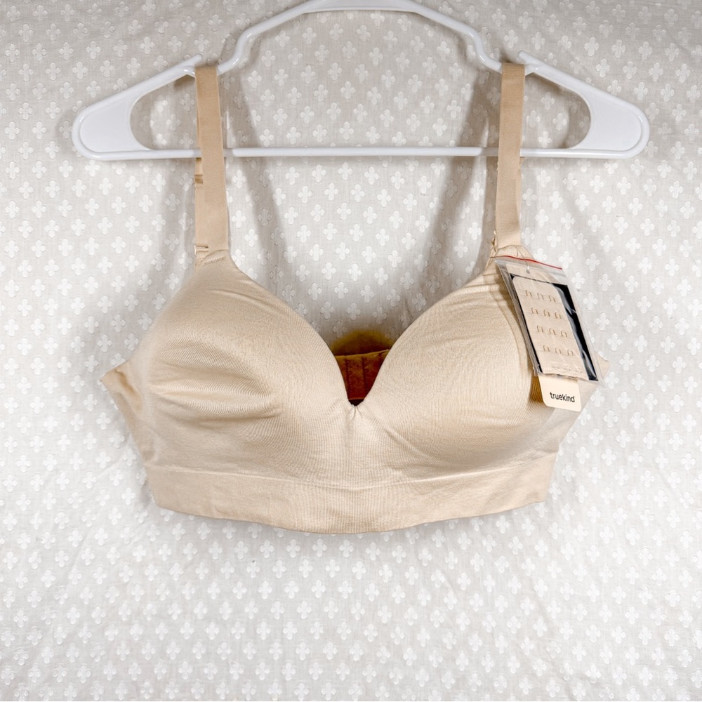 Truekind NWT Nude Supportive Comfort Wireless Shaping Bra - Picture 2 of 6